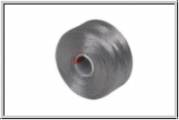 S-Lon, Size D, Beading Thread, F�delgarn, grey, 1 Spule